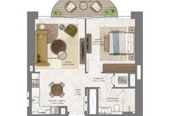 1 Bedroom Apartment